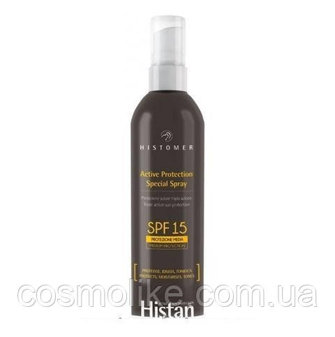 Histomer Histan Spray SPF15 — Сонцезахисний спрей для обличчя-тела-детей 200 мл