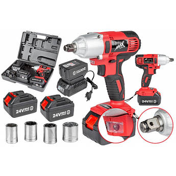 Гайковерт ударний акумуляторний Max MXIWCD24V