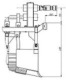 Копалка для мотоблока під вал отбора КК18 (для МБ зі ЗХ), фото 7