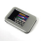 Магнітний конструктор Neo 36 паличок і 27 кульок Різнобарвний, фото 7