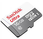 Карта пам'яті sandisk ultra microSDHC 16 GB, фото 6
