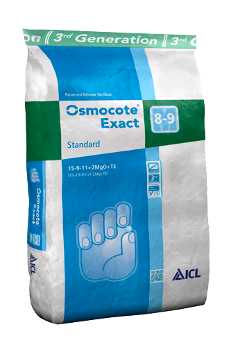 Добриво Osmocote Exact Standard 8-9м 15-9-11+2MgO+TE 25 кг