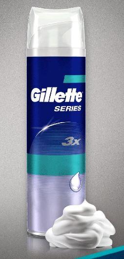 Піна для гоління Gillette Series 250мл