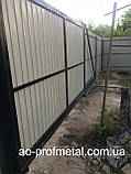 Профнастил забірний ПС-10, Профлист для забору ПС-10, Профнастил на паркан ПС-10., фото 3
