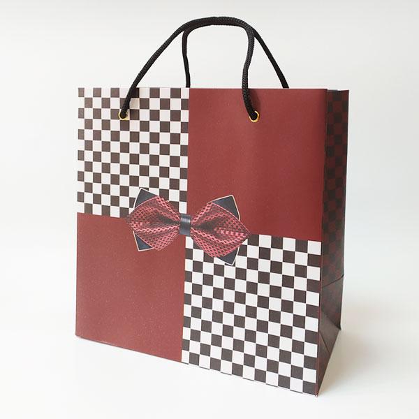 Подарунковий пакет № 159 "Чоловічий Клуб" (215х220х110), фото 1