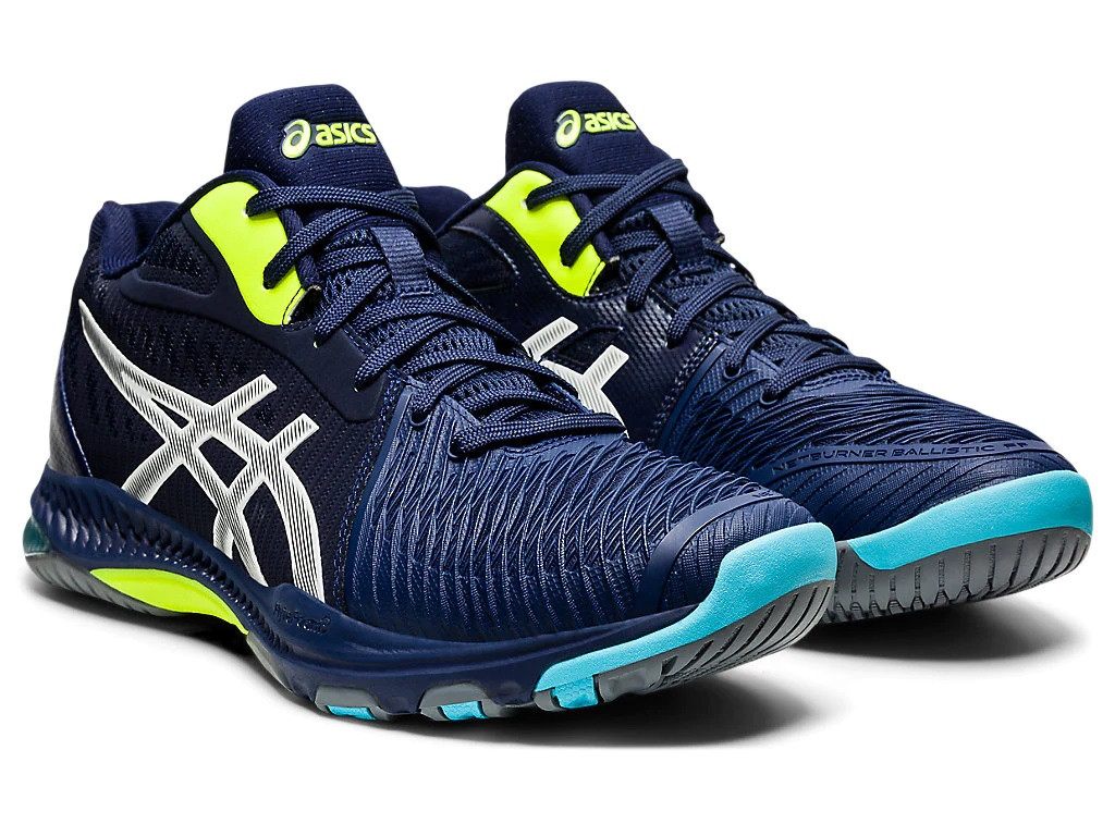 Кросівки для волейболу високі ASICS GEL-NETBURNER BALLISTIC FF MT 2 1051A042-400 (Розмір-44)