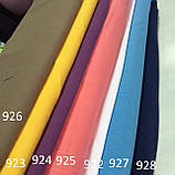 Штапель блакитний однотонний, ш. 140 см, фото 4