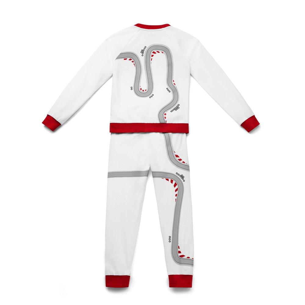 Дитяча піжама Audi Sport Pyjama Racing, Infants, white / red, артикул 3201900503