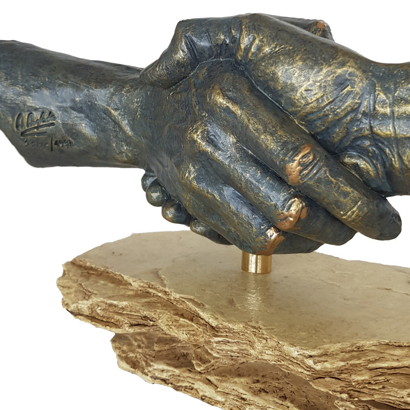 Скульптура Anglada «Удачное сотрудничество» 33х12х16 см. - фото 4 - id-p460258762