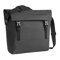 Наплічна сумка Audi quattro Shoulder Bag, Dark Grey, артикул 3151800600