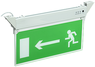Світильник аварійно-евакуаційний світлодіодний ССА 2102 односторонній 3 год 3 Вт IP20 "НАЛЕВО" IEK