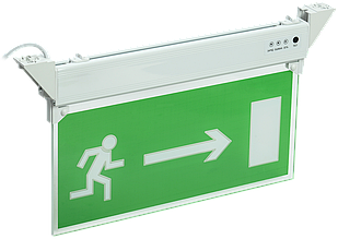 Світильник аварійно-евакуаційний світлодіодний ССА 2103 односторонній 3 г 3 Вт IP20 "НАПРАВО" IEK