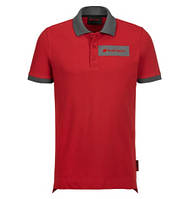 Мужская рубашка-поло Audi Sport Poloshirt, Mens, Red / Grey, артикул L 3132001014