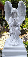 Пам'ятник Ангел полімерний на колоні 4