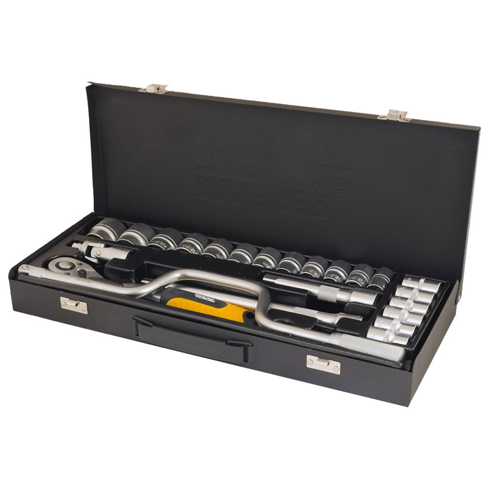 Набір інструментів 1/2" 10-32мм 24 предмета MASTERTOOL 78-4125