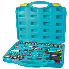 Набір інструментів 1/4" і 1/2" 72 предмета ТИТУЛ 78-7072