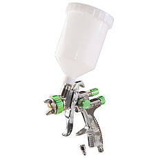 Краскопульт LVLP СБ 600 мл Ø1,3 мм 125-170 л/хв 1,5-2,5 бар MASTERTOOL 80-8801