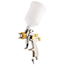 Краскопульт LVLP СБ 600 мл Ø1,8 мм 125-170 л/хв 1,5-2,5 бар MASTERTOOL 80-8803