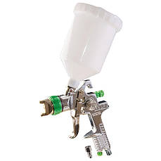 Краскопульт HVLP СБ 600 мл Ø1,3 мм 150-220 л/хв 3-4 бар MASTERTOOL 80-8901