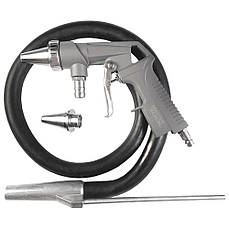 Пістолет піскоструменевий зі шлангом Ø6 мм 320-420 л/хв 10 бар MASTERTOOL 81-8706