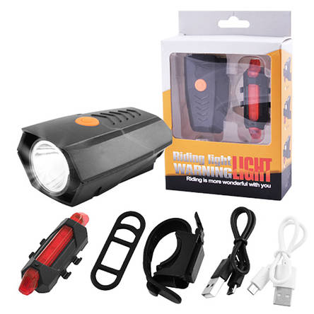Ліхтар велосипедний BSK-178-1-XPG, STOP-5SMD, фото 3