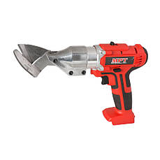 Ножиці по металу акумуляторні 21В Li-ion 1.5 Ач 2 швидкості 0.1-2 мм сумка MPT MCS2150.C1