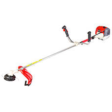 Бензиновий тріммер 1400 Вт 43 см3 3200 об/хв штанга 28x2 мм котушка + диск 1400 Вт 43 см3 3200 об/хв штанга