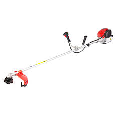 Тример бензиновий 4-х тактний 900 Вт, 35.8 см. куб., 3200 об/хв, котушка + диск MPT MBCX35