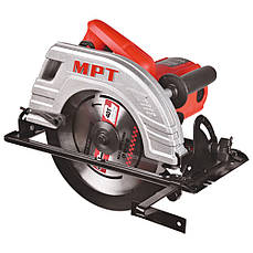 Пила циркулярна 2200 Вт 235x25,4 мм 4500 об/хв пропив 85 мм 45-90° аксессесуары 2 шт MPT MCS2303