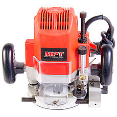 Фрезерна машина 1800 Вт 23000 об/хв цанга 6-12 мм хід фрези 65 мм аксесуари 9 шт MPT MRU1205