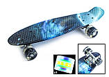 Penny Board "Galaxy" Світяться колеса., фото 3