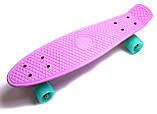 Пластборд Penny Board Ліловий зі світними колесами, фото 6