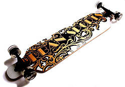 Лонгборд Freeriding "Urban sports". Світні чорні колеса!