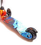 Самокат Дитячий Micro Mini. огонь і лід, фото 4