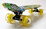 Penny Board "Graffiti" Inscription. Світяться колеса., фото 5