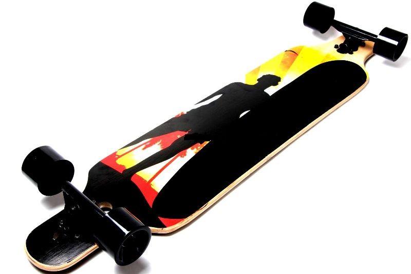 ЛонгБорд Freeriding "Wood Black Men", фото 1
