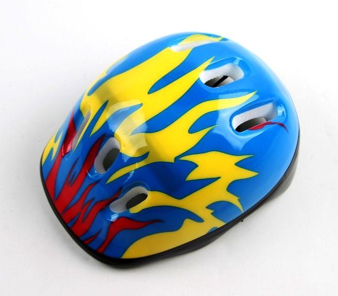 Дитячий захисний шолом "Синій вогонь", фото 1