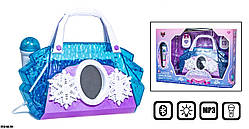 Дитяча сумочка з мікрофоном, з музикою, MP3 та підсвіткою