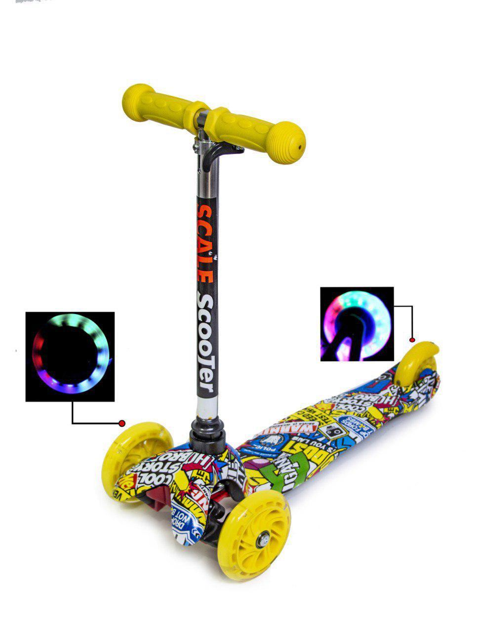 Міні Мікро Best Scooter з малюнком Hot Wheels!