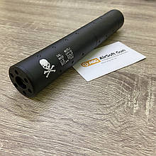 Страйкбольний глушник 196 mm — SKULL LOGO [Big Dragon] (для страйкболу)