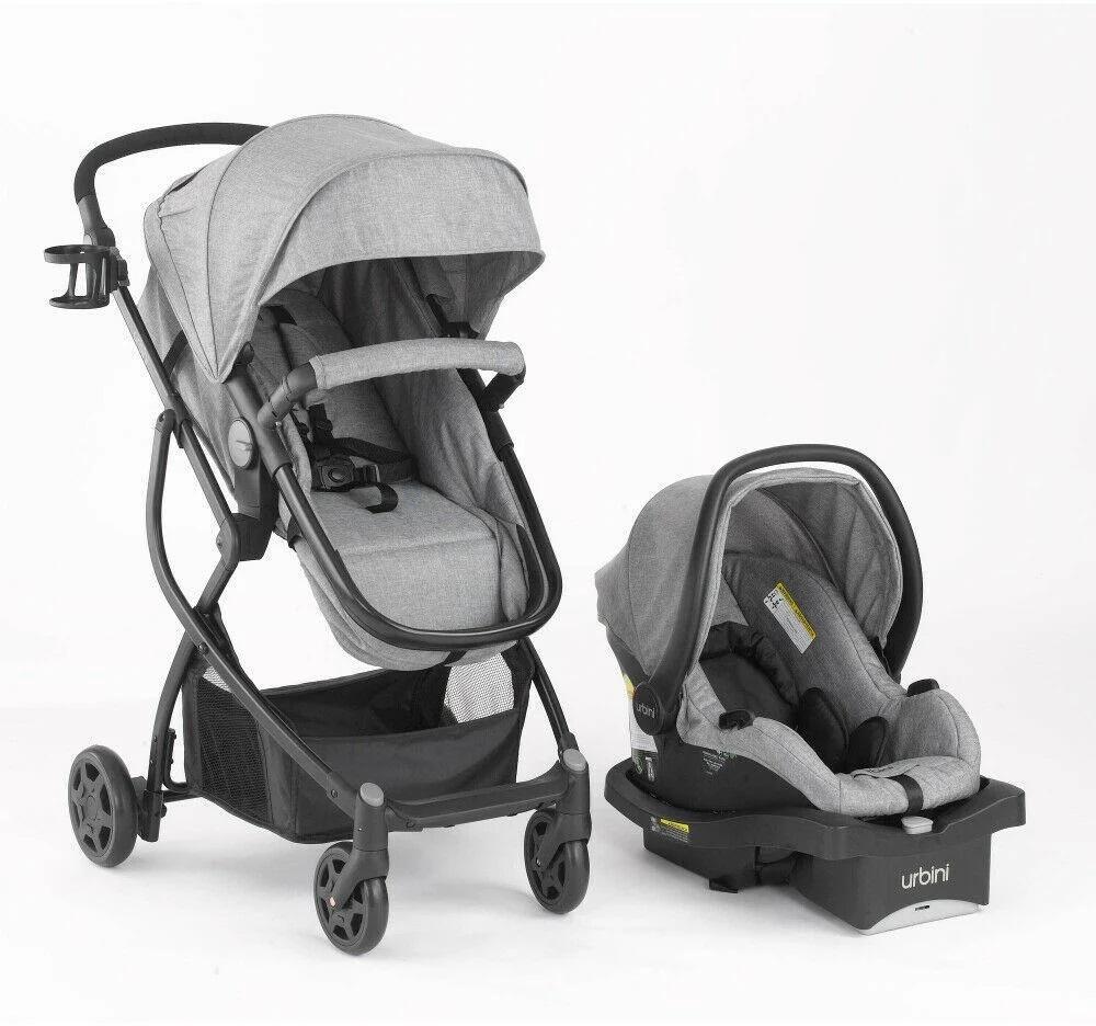 Дитяча універсальна коляска-трансформер 3 в 1 URBINI OMNI TRAVEL SYSTEM
