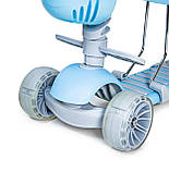 Самокат Smart 5 в 1 з бортиком Pastel Blue, фото 3