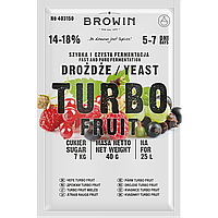 Дрожжи фруктовые TURBO FRUIT 40г(на 25л)