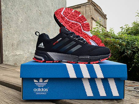 Чоловічі кросівки Adidas Marathon (36-46 розміри) сині, фото 1