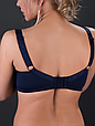 Бюстгальтер Finikin (50 56E), колір Синій, розмір 80E, фото 2