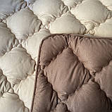 Ковдра двоспальне тканини холлофайбер "ODA" 175*210 Стьобана ковдра, фото 3