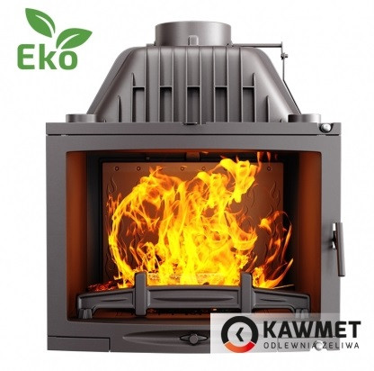 Каминна топка KAW-MET W17 (16.1 kW) Panorama EKO із шимером