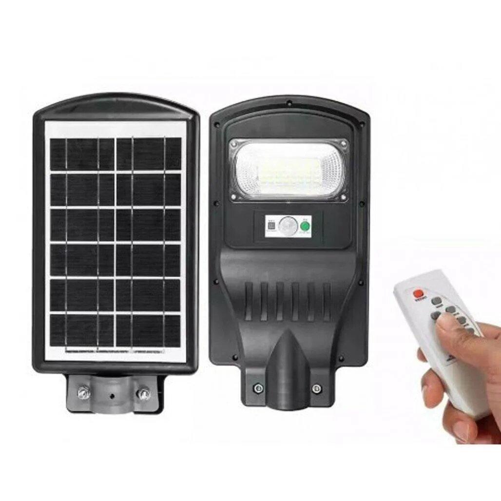 Вуличний світлодіодний Led світильник 1VP 20W на сонячних батареях з датчиком і пультом