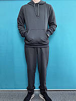 Спортивний костюм чоловічий на полегшений худі сірі штани сірі