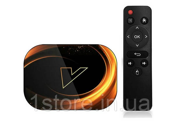 Смарт ТВ VONTAR X3 4/64, тв бокс box, приставка, смарт, андроїд 9, S905X3 TV Box